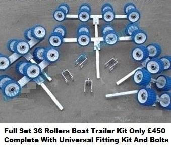 boat trailer roller kit