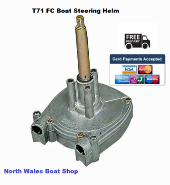 T71 FC Boat steering helm