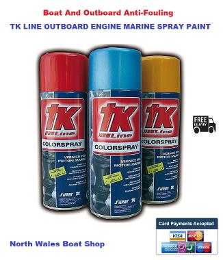 boat outboard engine marine spray paint anti fouling grey