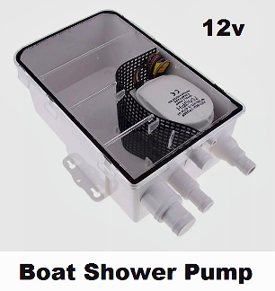 boat shower pump