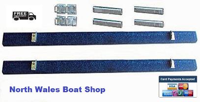 boat trailer carpeted bunks