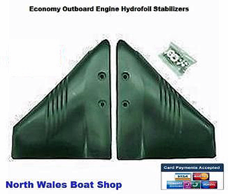 Outboard Engine Hydrofoil Stabilizer